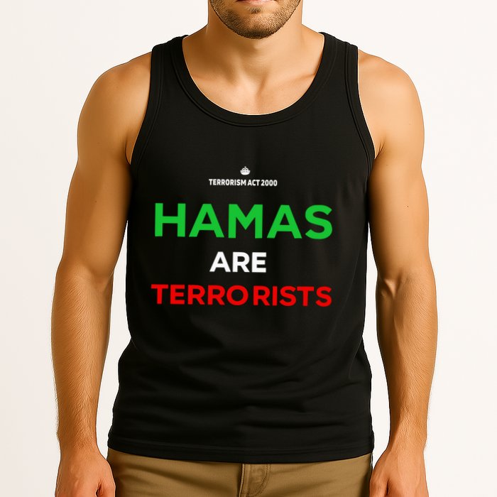 Hamas Are Terrorists Please Dont Arrest Me Tank Top