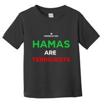 Hamas Are Terrorists Please Dont Arrest Me Toddler T-Shirt