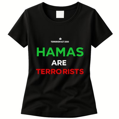 Hamas Are Terrorists Please Dont Arrest Me Womens T-Shirt