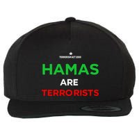 Hamas Are Terrorists Please Dont Arrest Me Wool Snapback Cap