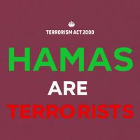 Hamas Are Terrorists Please Dont Arrest Me 16oz Travel Tumbler