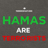 Hamas Are Terrorists Please Dont Arrest Me Cotton Canvas Backpack
