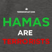 Hamas Are Terrorists Please Dont Arrest Me Vector Backpack
