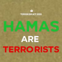 Hamas Are Terrorists Please Dont Arrest Me Garment-Dyed Women's Muscle Tee