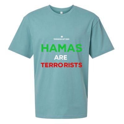 Hamas Are Terrorists Please Dont Arrest Me Sueded Cloud Jersey T-Shirt
