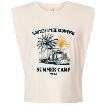 H.O.O..T.I.E And The B.L.O.W.F.I.S.H 2024 Summer Camp With Trucks Garment-Dyed Women's Muscle Tee