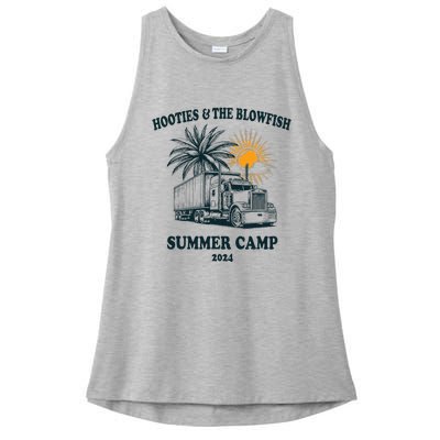 H.O.O..T.I.E And The B.L.O.W.F.I.S.H 2024 Summer Camp With Trucks Ladies PosiCharge Tri-Blend Wicking Tank