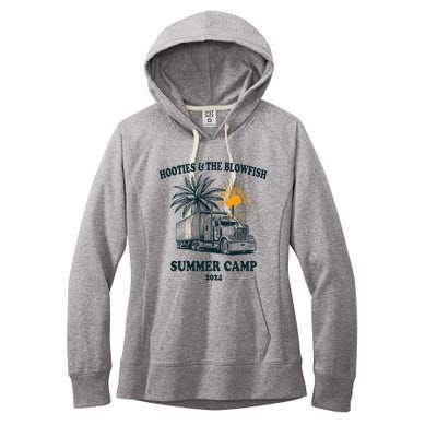 H.O.O..T.I.E And The B.L.O.W.F.I.S.H 2024 Summer Camp With Trucks Women's Fleece Hoodie