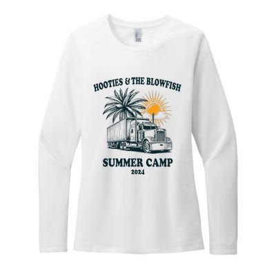 H.O.O..T.I.E And The B.L.O.W.F.I.S.H 2024 Summer Camp With Trucks Womens CVC Long Sleeve Shirt