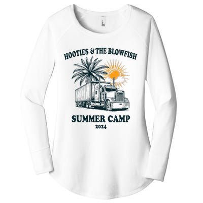 H.O.O..T.I.E And The B.L.O.W.F.I.S.H 2024 Summer Camp With Trucks Women's Perfect Tri Tunic Long Sleeve Shirt