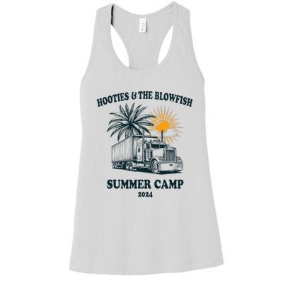 H.O.O..T.I.E And The B.L.O.W.F.I.S.H 2024 Summer Camp With Trucks Women's Racerback Tank