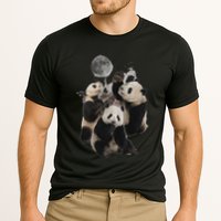 Howling At The Moon Funny Panda Panda Performance Shirt