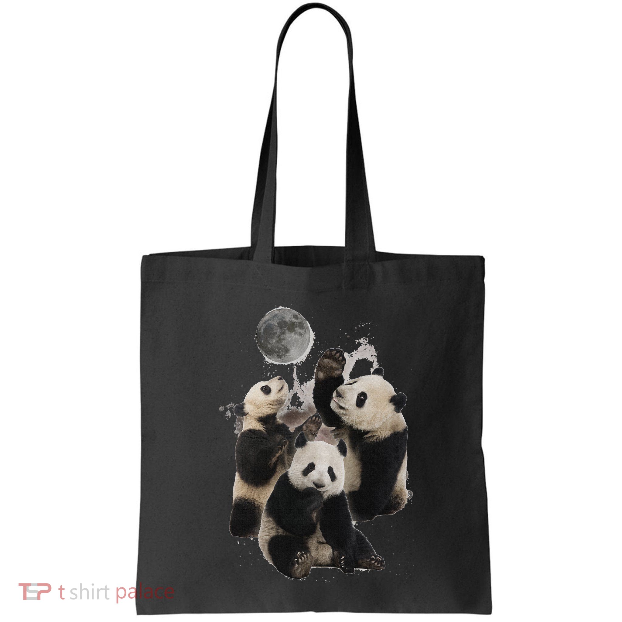 Howling At The Moon Funny Panda Panda Bag