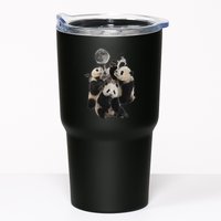 Howling At The Moon Funny Panda Panda Tumbler