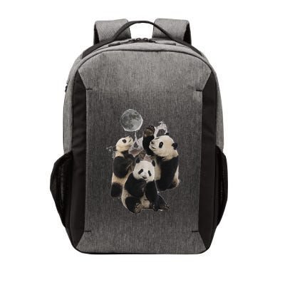 Howling At The Moon Funny Panda Panda Vector Backpack