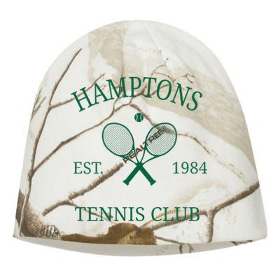 Hamptons Athletics Tennis Club Racquet Prep Vintage Ny Kati - Camo Knit Beanie