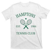 Hamptons Athletics Tennis Club Racquet Prep Vintage Ny T-Shirt