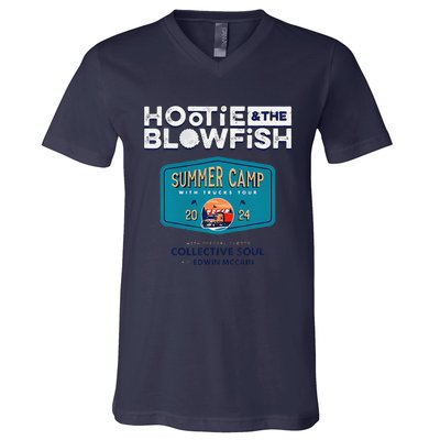 Hootie And The Blowfis.H Summer Camp With Trucks V-Neck T-Shirt