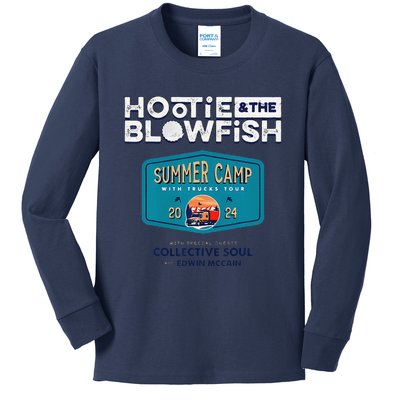 Hootie And The Blowfis.H Summer Camp With Trucks Kids Long Sleeve Shirt