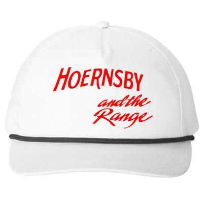 Hoernsby And The Range Snapback Five-Panel Rope Hat