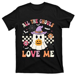 Halloween All The Ghouls Love Me Ghost Halloween T-Shirt