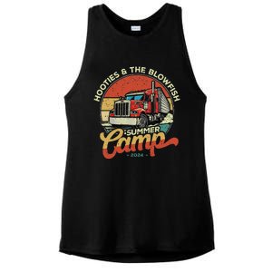 H.O.O.T.I.E And The Blowfish 2024 Summer Camp With Trucks Ladies PosiCharge Tri-Blend Wicking Tank