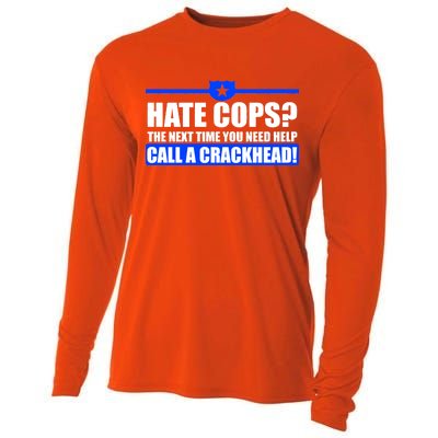 Hate Cops? Next Time You Need Help Cooling Performance Long Sleeve Crew