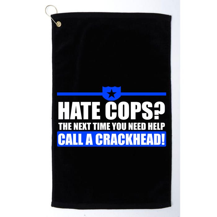 Hate Cops? Next Time You Need Help Golf Towel
