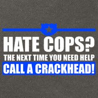Hate Cops? Next Time You Need Help Cotton Canvas Backpack
