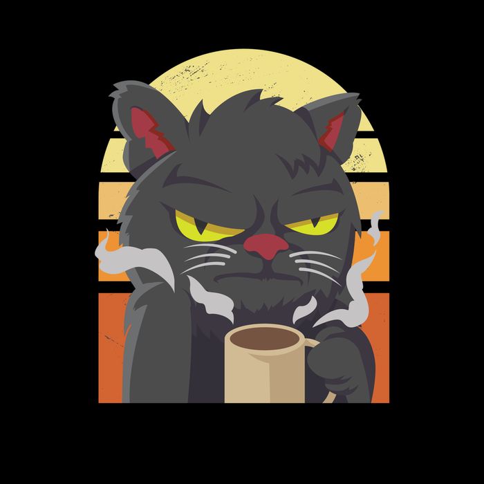 Hate Morning People Cat Funny Mug