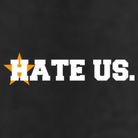Hate Us Houston Baseball Star 7 Panel Mesh Trucker Snapback Hat