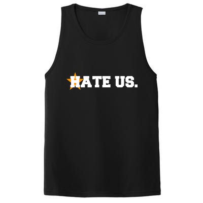 Hate Us Houston Baseball Star PosiCharge Competitor Tank