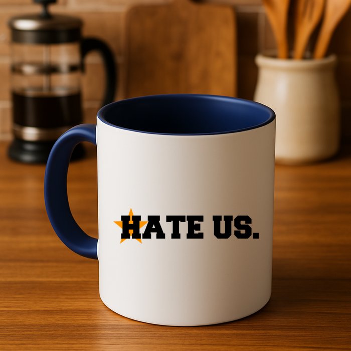 Hate Us Houston Baseball Star Mug