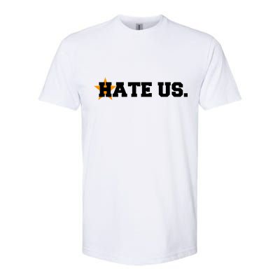 Hate Us Houston Baseball Star Softstyle CVC T-Shirt