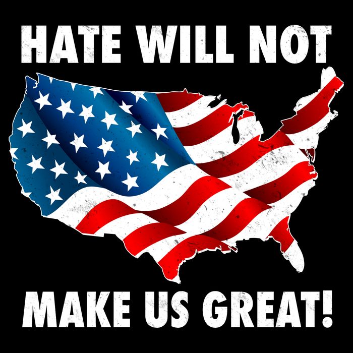Hate Will Not Make Us Great Impact Tech Backpack
