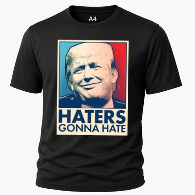 Haters Gonna Hate Poster Pro Trump Performance Shirt