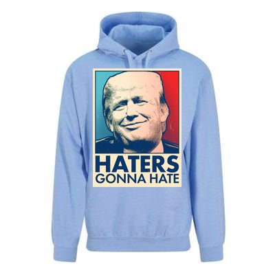 Haters Gonna Hate Poster Pro Trump Unisex Surf Hoodie