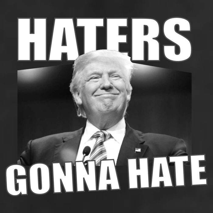 Haters Gonna Hate Trump Cool Comfort Performance Bucket Hat