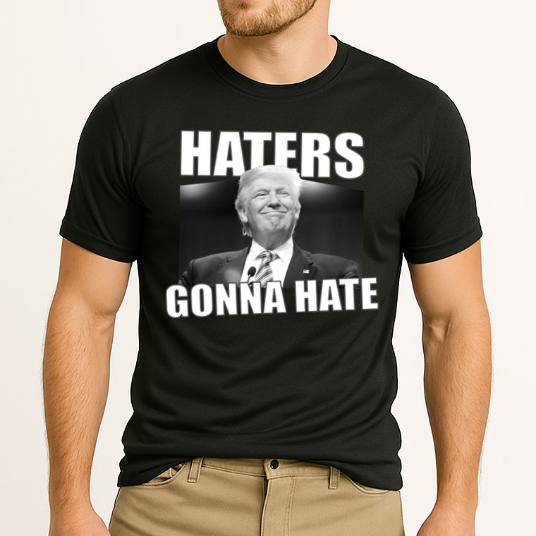 Haters Gonna Hate Trump Cooling Performance Crew T-Shirt