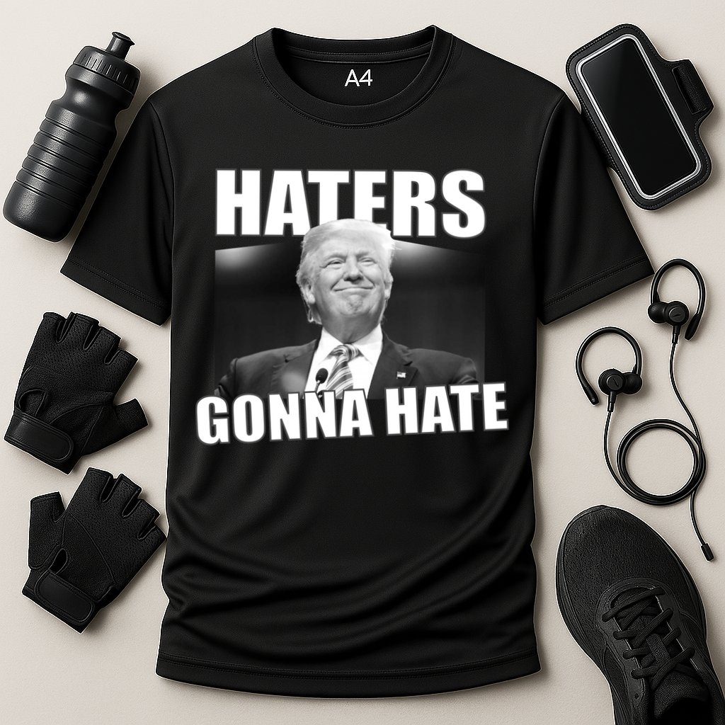 Haters Gonna Hate Trump Cooling Performance Crew T-Shirt