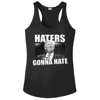 Haters Gonna Hate Trump Ladies PosiCharge Competitor Racerback Tank