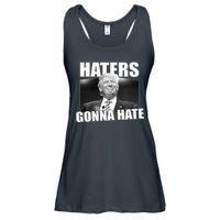 Haters Gonna Hate Trump Ladies Essential Flowy Tank