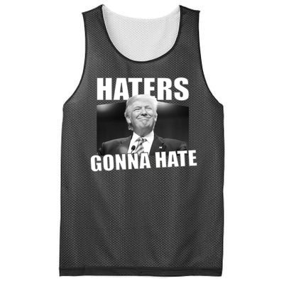 Haters Gonna Hate Trump Mesh Reversible Basketball Jersey Tank