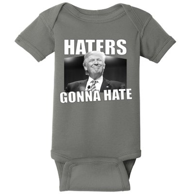 Haters Gonna Hate Trump Baby Bodysuit