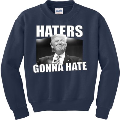 Haters Gonna Hate Trump Kids Sweatshirt