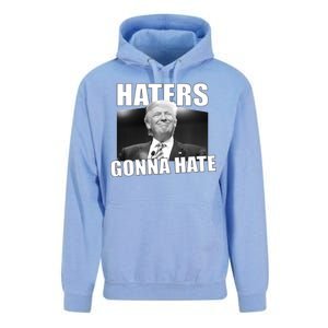 Haters Gonna Hate Trump Unisex Surf Hoodie