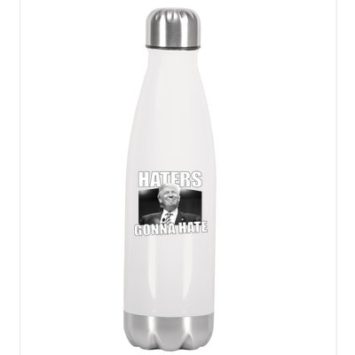 Haters Gonna Hate Trump Stainless Steel Insulated Water Bottle