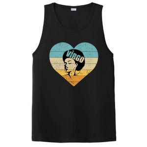 Heart Afro Virgo Zodiac Sign Gift PosiCharge Competitor Tank