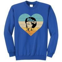 Heart Afro Virgo Zodiac Sign Gift Sweatshirt