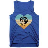 Heart Afro Virgo Zodiac Sign Gift Tank Top